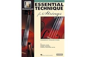 Essential Technique for Strings (Essential Elements Book 3): Violin book cover