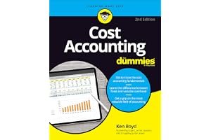 Cost Accounting For Dummies book cover