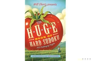 Will Shortz Presents The Huge Book of Hard Sudoku: 300 Challenging Puzzles book cover