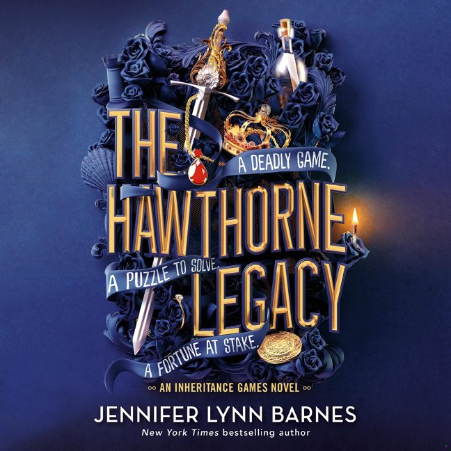The Hawthorne Legacy: The Inheritance Games book cover