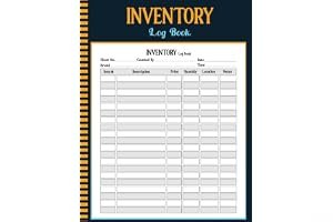 Inventory Log Book: Simple Inventory Log Book For Small Business and Personal Use. 110 Pages / Size 8,5 x 11 In book cover