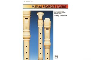Yamaha Recorder Student book cover