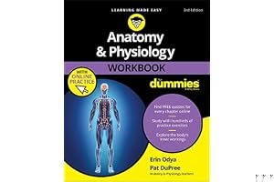 Anatomy & Physiology Workbook for Dummies with Online Practice book cover