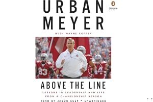 Above the Line: Lessons in Leadership and Life from a Championship Season book cover