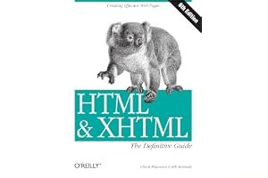 HTML & XHTML: The Definitive Guide book cover