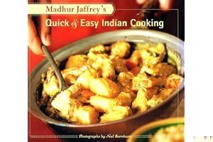 Madhur Jaffrey's Quick & Easy Indian Cooking book cover