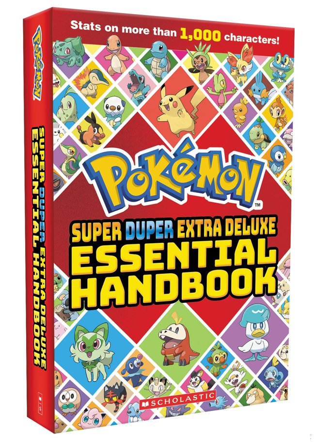 Super Duper Extra Deluxe Essential Handbook (Pokémon) (Pokémon) book cover