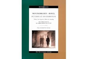 Pictures at an Exhibition: Orchestrated by Maurice Ravel Eulenburg Audio+score book cover