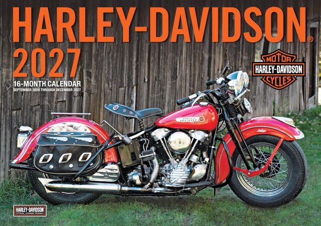 Harley-Davidson 2027 17x12: 16-Month Calendar--September 2026 through December 2027 book cover