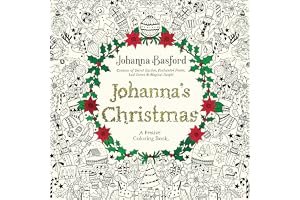 Johanna's Christmas: A Festive Colouring Book book cover