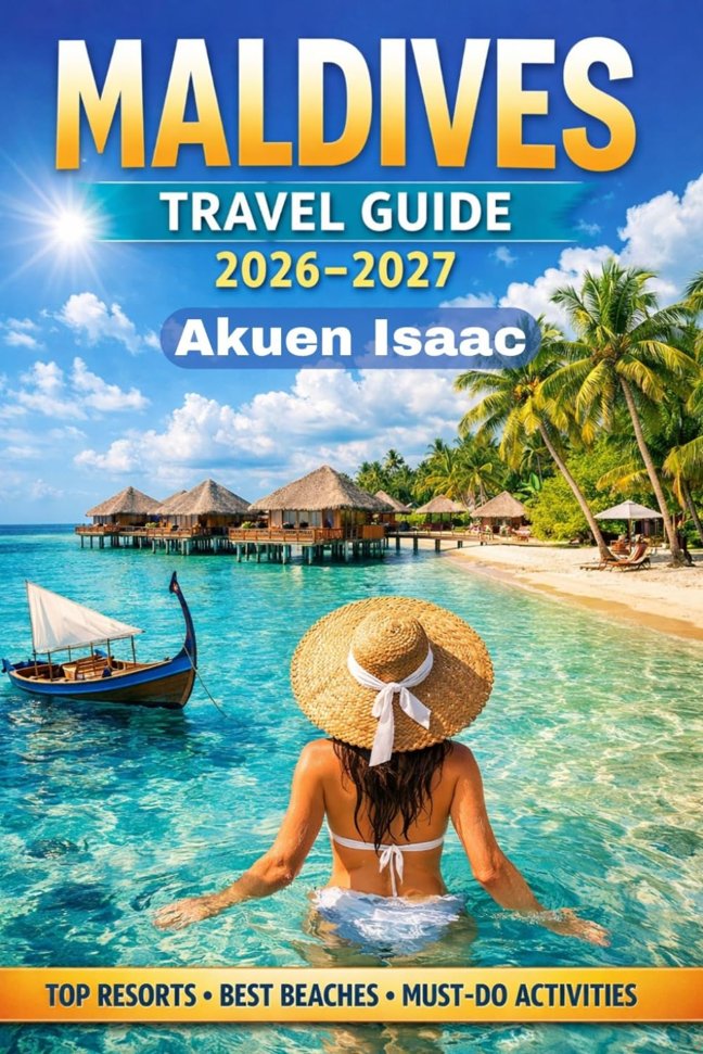 Maldives Travel Guide 2026–2027,: Your Ultimate Escape to Paradise. Luxury, Adventure and Hidden gems Unlocked book cover