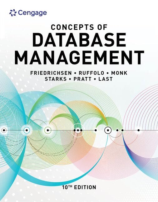 Concepts of Database Management (MindTap Course List) book cover