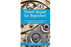 Watch Repair For Beginners An Illustrated How-to-guide for the Beginner Watch Repairer by Kelly, Harold Caleb ( Author ) ON Apr-05-2012, Paperback book cover