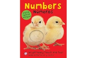 Numbers/Numeros (Bright Baby Touch and Feel Series) book cover