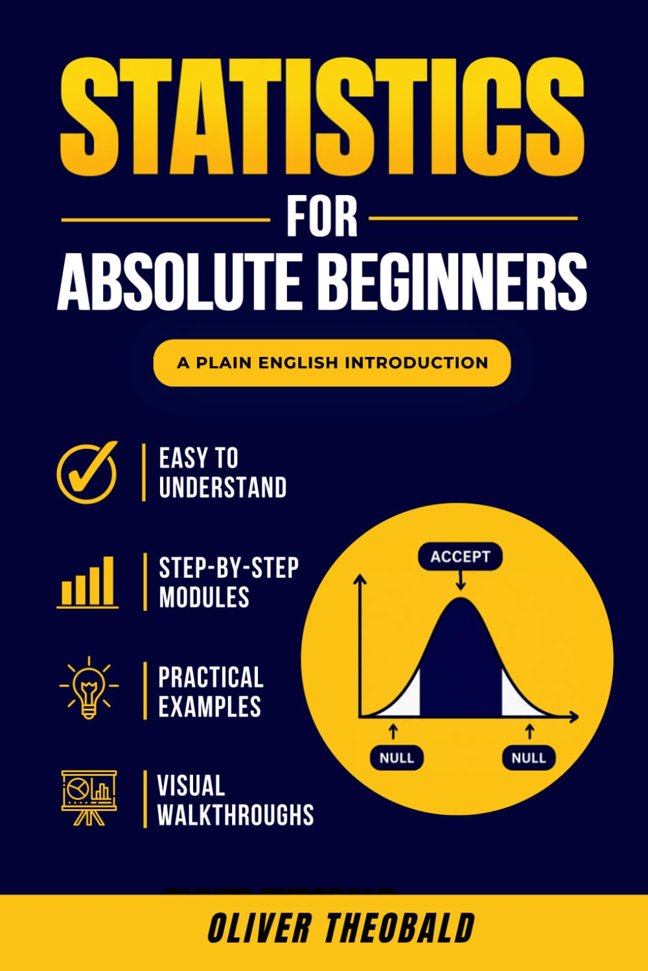 Statistics for Absolute Beginners book cover