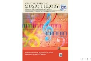 Alfred's Essentials of Music Theory Complete Self Study Guide: A Complete Self-study Course for All Musicians (With CD) book cover