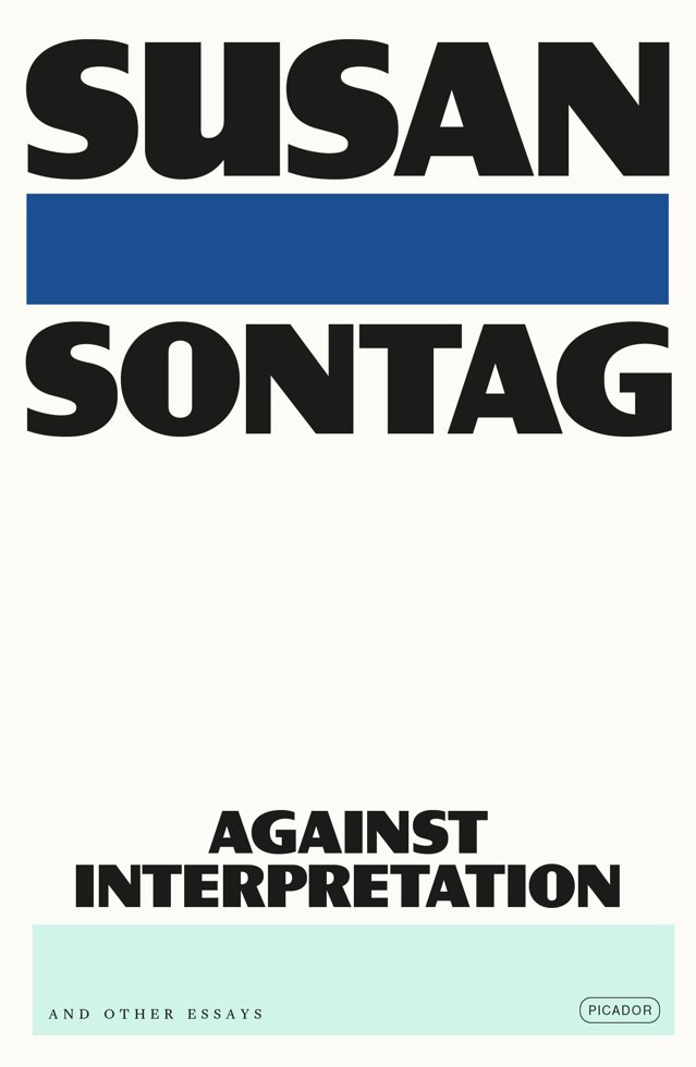 Against Interpretation and Other Essays book cover