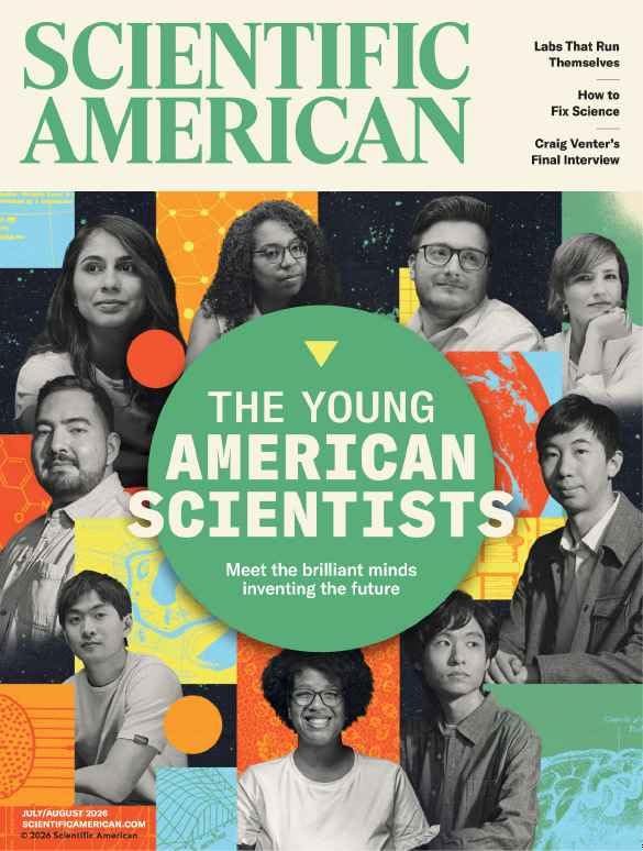 Scientific American July/August 2026 book cover