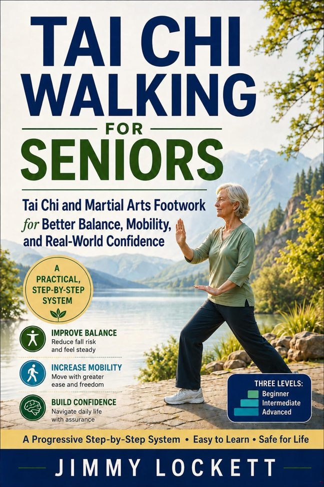 Tai Chi Walking for Seniors: Tai Chi and Martial Arts Footwork for Better Balance, Mobility, and Real-World Confidence book cover