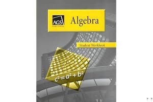 Algebra Student Workbook book cover