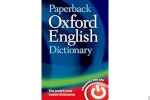 Paperback Oxford English Dictionary book cover