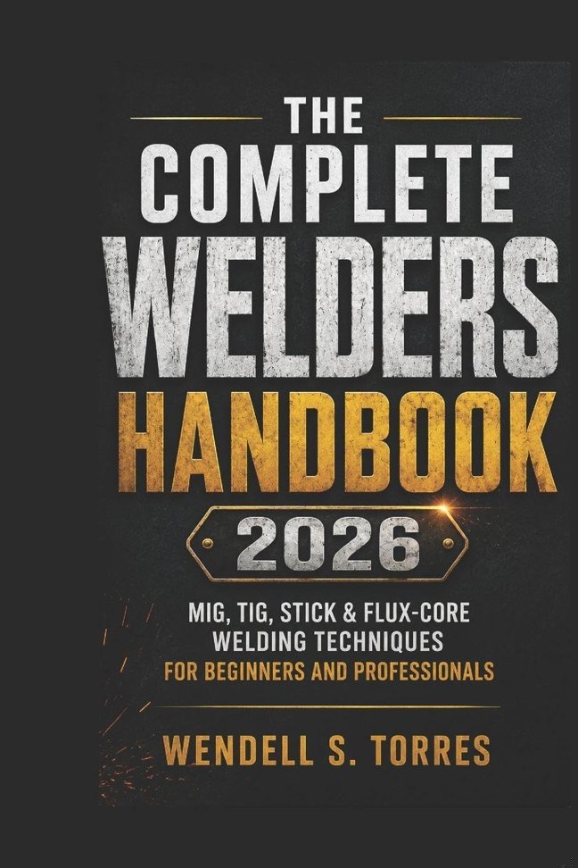 The Complete Welders Handbook 2026: MIG, TIG, Stick & Flux-Core Welding Techniques for Beginners and Professionals book cover