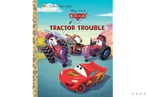 Tractor Trouble (Disney/Pixar Cars) (Little Golden Book) book cover