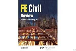 FE Civil Review book cover