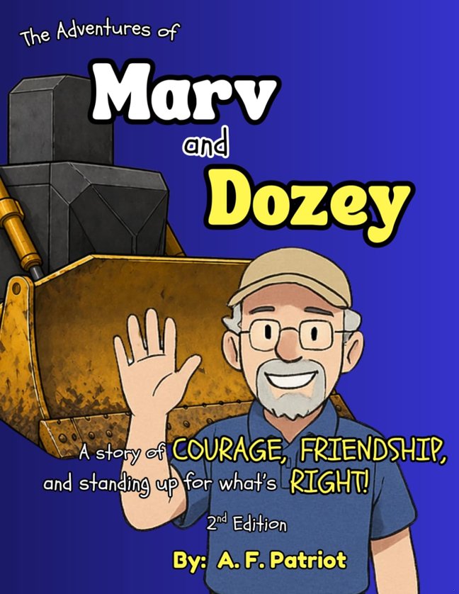 The Adventures of Marv and Dozey: A Brave Adventure About Courage, Fairness, and Finding Your Voice: A killdozer kid's book about standing up to bullies book cover
