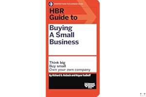 HBR Guide to Buying a Small Business (HBR Guide Series) book cover