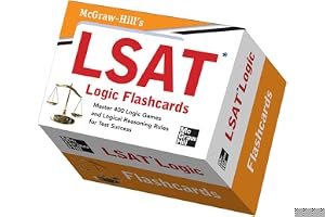 McGraw-Hill's LSAT Logic Flashcards: Master 400 Rules for Success on LSAT Logic Games and Logical Reasoning Questions book cover