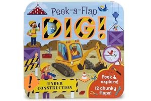 Dig: Peek a Flap book cover