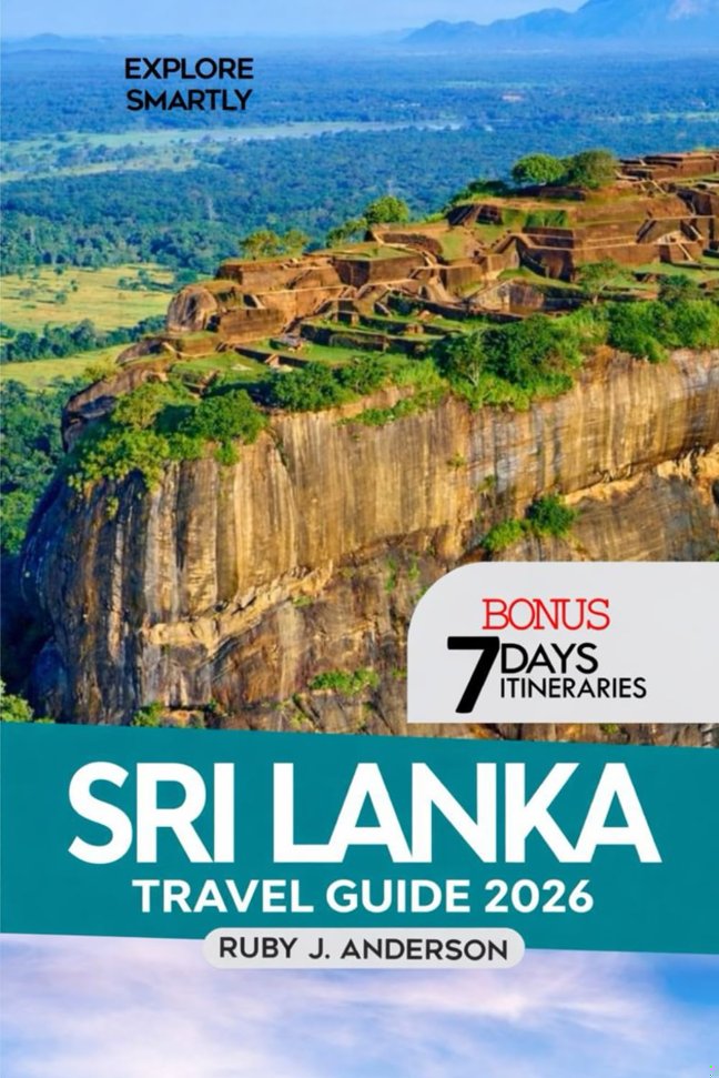 Sri Lanka Travel Guide 2026: Explore Colombo, Kandy, Galle & Jaffna with Local Insights on Beaches, Culture, Heritage, Attractions, Food, and Hidden Adventure book cover