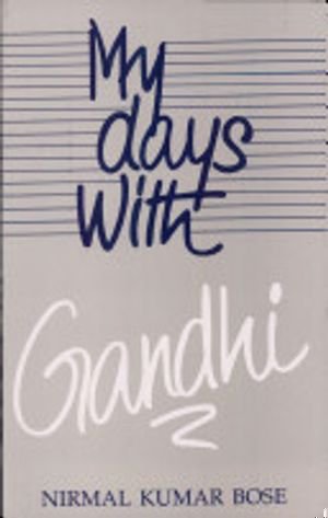 My Days with Gandhi book cover