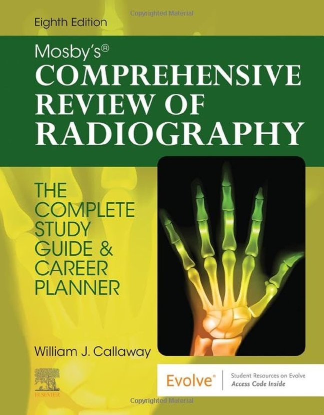 Mosby's Comprehensive Review of Radiography: The Complete Study Guide and Career Planner book cover
