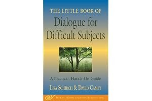 The Little Book of Dialogue for Difficult Subjects: A Practical, Hands-On Guide book cover