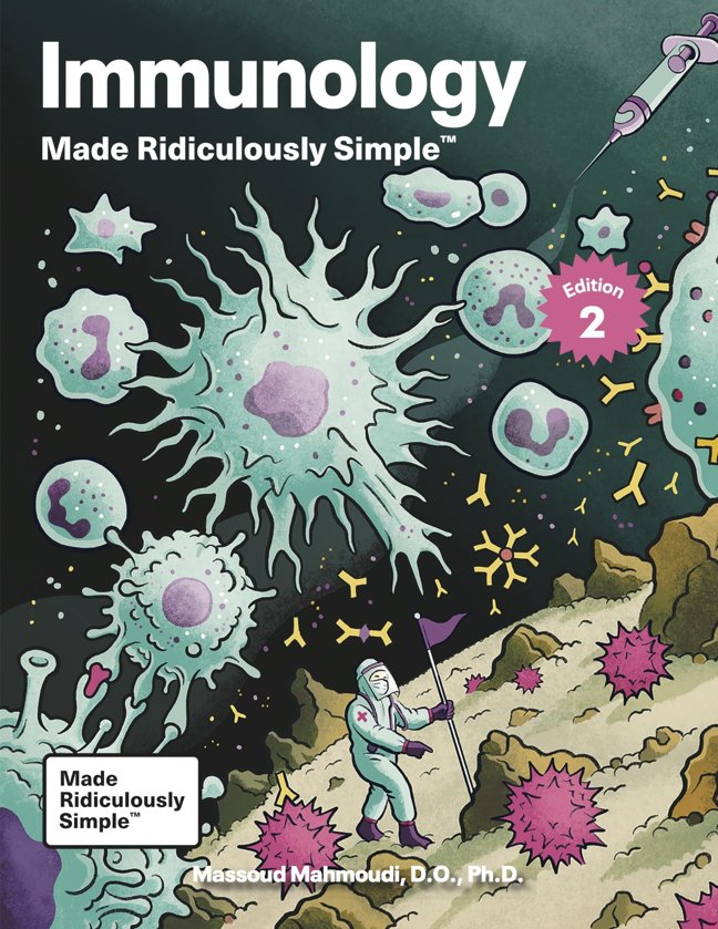Immunology Made Ridiculously Simple: Color Edition book cover