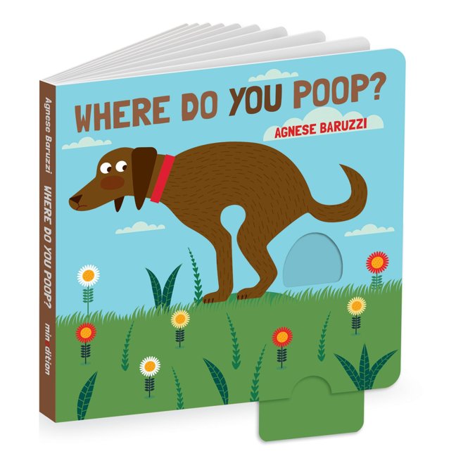 Where Do You Poop? A potty training board book book cover