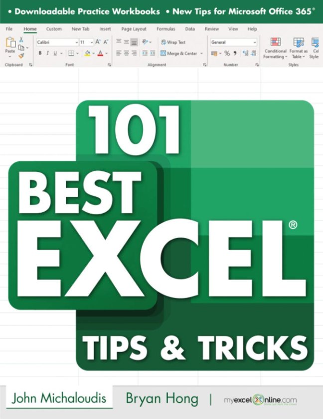 101 Best Excel Tips & Tricks (101 Excel Series) book cover