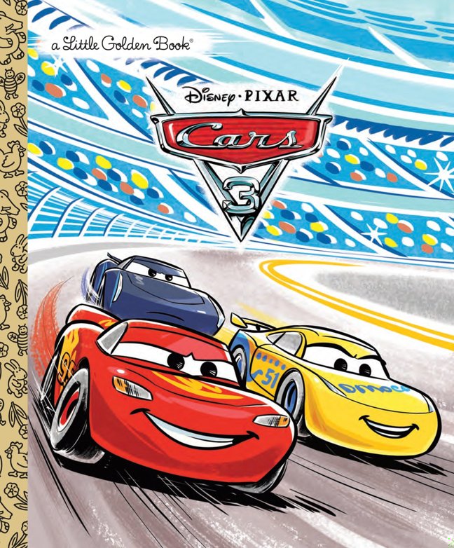 Cars 3 Little Golden Book (Disney/Pixar Cars 3) book cover