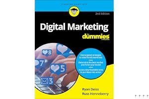 Digital Marketing for Dummies book cover