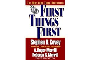First Things First book cover