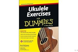 Ukulele Exercises for Dummies book cover