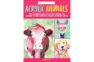Colorways: Acrylic Animals: Tips, techniques, and step-by-step lessons for learning to paint whimsical artwork in vibrant acrylic book cover