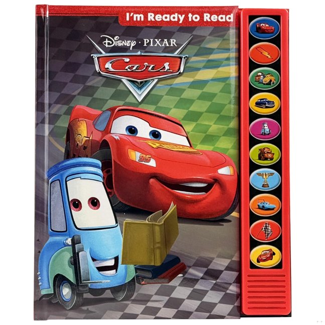 Disney Pixar Cars - I'm Ready to Read with Lightning McQueen - Play-a-Sound - PI Kids book cover