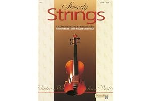 Strictly Strings: A Comprehensive String Method Book 1: Violin book cover