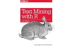 Text Mining with R: A Tidy Approach book cover