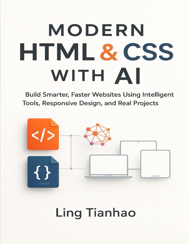 Modern HTML & CSS with AI: Build Smarter, Faster Websites Using Intelligent Tools, Responsive Design, and Real Projects (Modern Programming with AI) book cover