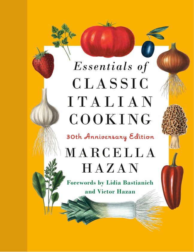 Essentials of Classic Italian Cooking book cover
