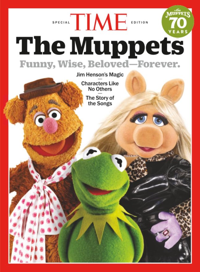 TIME The Muppets book cover
